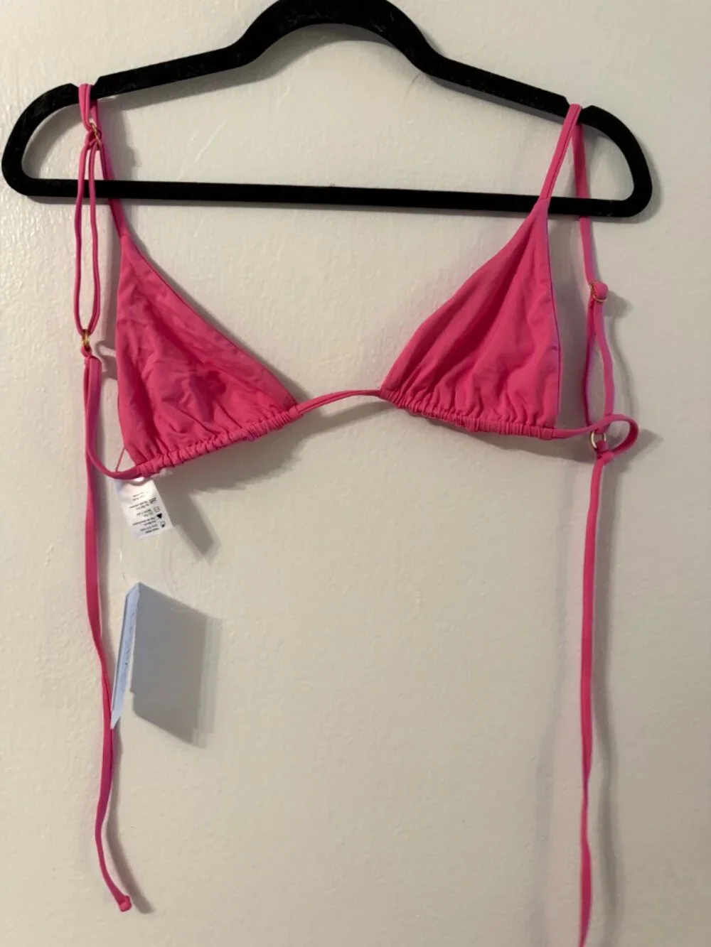Frankie's Bikinis NWT Beaded Brittany top M medium beaded Lennox bottom L large